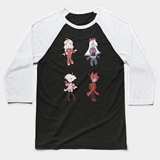 Hazbin Hotel Set 1 Baseball T-Shirt